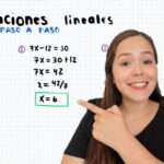 10 ejemplos de ecuaciones lineales: resueltos paso a paso